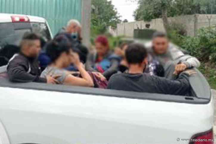 En Acajete, Puebla, rescatan a un grupo de migrantes - Telediario CDMX