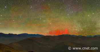 See Elusive 'Red Sprites' Lightning Blaze Against a Starry Sky     - CNET