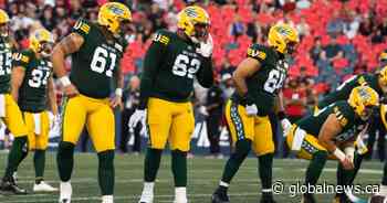 Edmonton Elks forced to do O-line shuffle