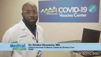 ECMC Medical Minute - Dr. Emeka Ukwuoma - COVID-19 Vaccine Availability - 08/15/22 - Erie County Medical Center