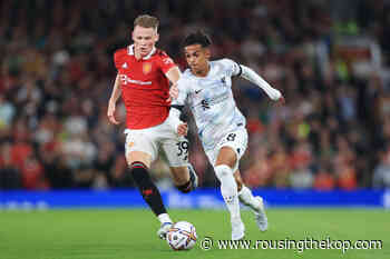 ‘Looked bright’: National media praise one Liverpool player for his display at Old Trafford yesterday - Rousing The Kop - Liverpool FC News