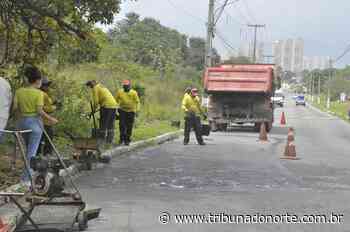 Operação tapa-buracos deverá durar até o fim do ano em Natal - 22/08/2022 - Notícia - Tribuna do Norte