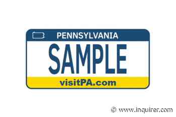 Your license plate frame is enough for police in Pa. to pull you over, court rules - The Philadelphia Inquirer