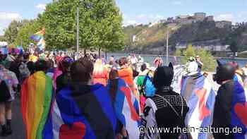 CSD in Koblenz: Einmal queer durch die Altstadt - Rhein-Zeitung