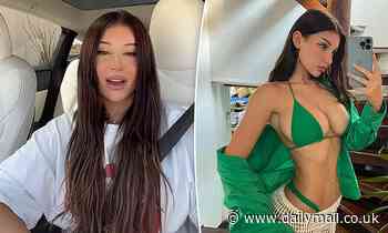 Mikaela Testa shocked after a fan sent her lifelike mould of his