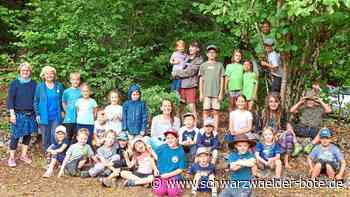 Betreuung im Wald - Nagolder Naturerlebnisse in den Sommerferien - Schwarzwälder Bote