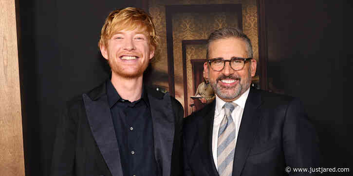 Steve Carell & Domnhall Gleeson Promote Their New Series 'The Patient' at LA Premiere