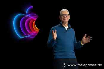 Apple kündigt Neuheiten-Event an - freiepresse.de