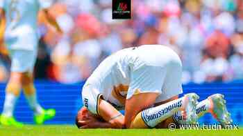 Lillini iguala sus peores números con Pumas tras goleada ante Santos - TUDN MEX
