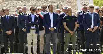 Sinibaldi alla commemorazione del sesto anniversario del sisma 2016: “Ora coraggio e collaborazione” - Rieti Life