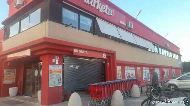 Ardea, auto-ariete contro la saracinesca del Carrefour: il colpo nella notte - Il Faro online