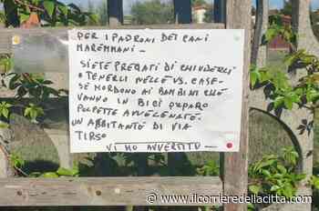 Cartello choc tra Ardea e Aprilia: “Se i cani mordono i bambini li avveleno con le polpette” - Il Corriere della Città
