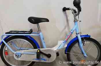 POL-STD: Polizei Stade sucht Eigentümer von Kinderfahrrädern - Presseportal.de