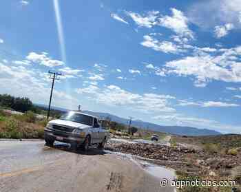 Reporta deslaves en el km 126-127 de la carretera Ensenada -San Felipe - AGP Deportes