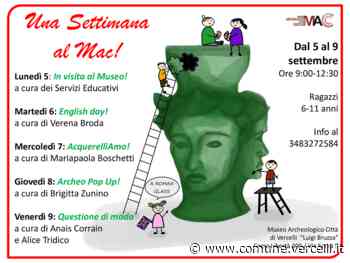 Una settimana al Mac! - Città di Vercelli