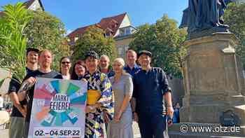 Der Jenaer Markt wird zum Club: Händler und Gastronomen am Mischpult