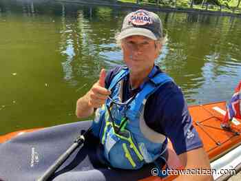 Norwegian kayaker paddling through Ottawa on trip along waterways of eastern North America - Ottawa Citizen