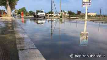 Bari, si rompe tratto della fogna: via Gentile inondata di liquami e chiusa al traffico - La Repubblica