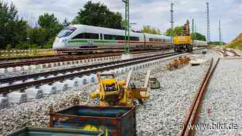 Bahn-Baustelle Dresden - Leipzig: 31 Jahre geplant, 24 Jahre im Bau, noch lange nicht fertig - BILD