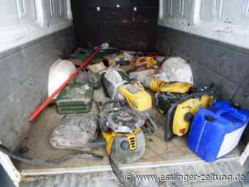 A 8 bei Denkendorf - Sprinter mit unerwarteter Sonderausstattung kontrolliert - esslinger-zeitung.de