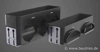 Neue 90°-Luftdurchlassboxen für das profi-air-Lüftungssystem von Fränkische