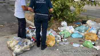 Eboli, rifiuti abbandonati nel rione Paterno: cinque cittadini multati - SalernoToday