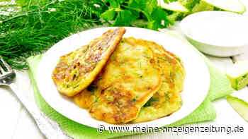Zucchini-Pfannkuchen: 10-Minuten-Rezept mit dem Trend-Gemüse