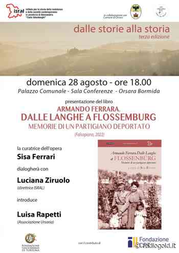 A Orsara B.da la presentazione del libro sul partigiano Armando Ferrara - Radio Gold