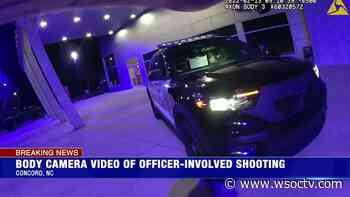 Body Cam: Deadly shooting involving Concord police officer - WSOC Charlotte