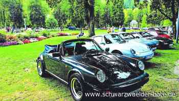 Kurpark Bad Liebenzell: Porsche Big Band und Oldtimer - "Cars and Coffee" ist zurück
