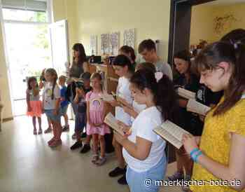 Kinder der katholischen Gemeinde Forst zu Besuch bei Diakonie - Märkischer Bote