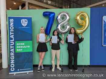 GCSEs: Darwen Aldridge Academy toasting the efforts of students