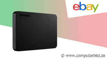 Mit Gutscheincode: Externe Festplatte günstig bei Ebay