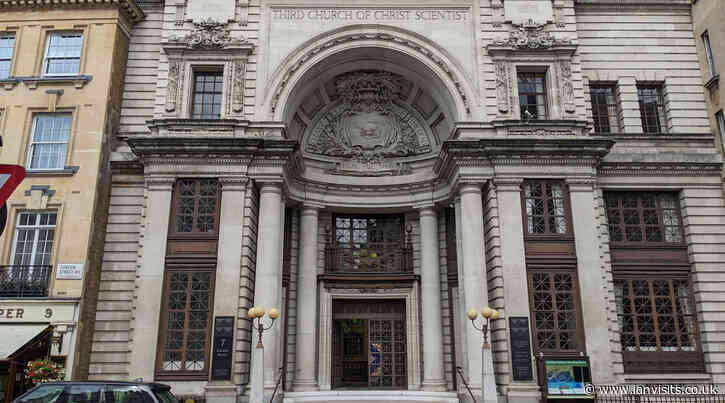 The unexpected interior of a Mayfair Church