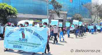 Lambayeque: Comuneros de Olmos rechazan fallo judicial - Diario Correo