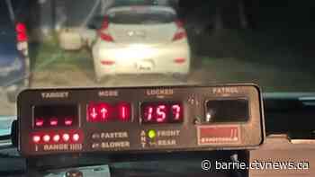 Impaired driver caught speeding 77 km/h over limit in Clearview Township, OPP says