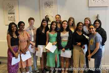 Girls at St Helen's School achieve high GCSE grades