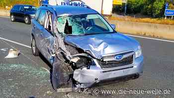 Großes Trümmerfeld nach schwerem Unfall auf A8 bei Pforzheim - die neue welle