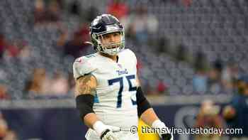 Mike Vrabel explains Dillon Radunz playing guard on Day 16 of camp - Titans Wire