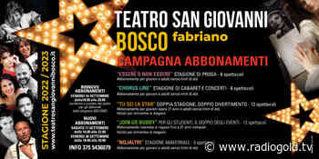 Il cartellone della nuova stagione del teatro San Giovanni Bosco di Fabriano - RadioGold.TV