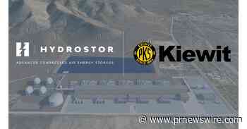 Hydrostor Selects Kiewit to Advance Engineering for Willow Rock, The Largest Stand-alone Energy Storage project in California