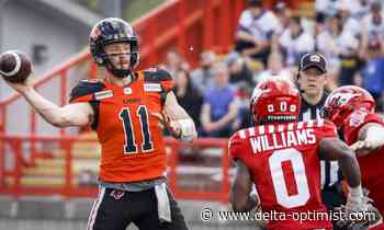 Quarterbacks O'Connor, Fajardo in the spotlight as Riders visit Lions - Delta Optimist