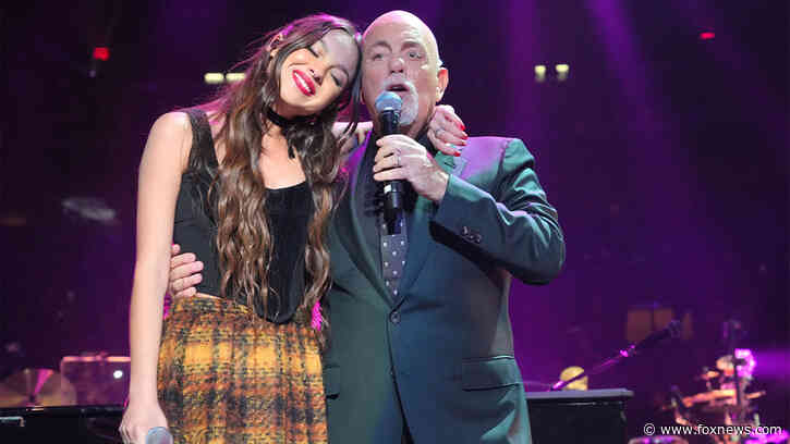 Olivia Rodrigo joins Billy Joel onstage at Madison Square Garden to sing 'Deja Vu' and 'Uptown Girl'