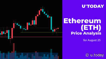 Ethereum (ETH) Price Analysis for August 25 - U.Today