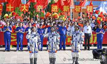 China will overtake US as the dominate global space power by 2032 if 'urgent action' is not taken