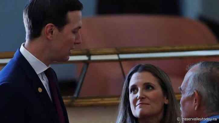 Freeland hits back at Kushner following book release, calls Trump a bully
