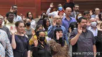 After 3 year hiatus, in-person naturalization ceremonies return to Aurora - Rocky Mountain PBS