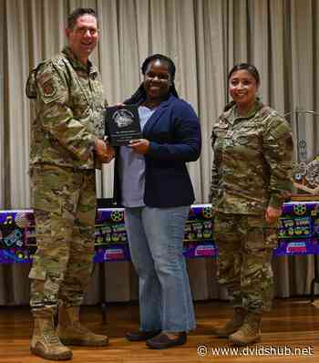 363d ISR Wing team member wins 1st ever JB Langley-Eustis Breaking Barrier Champion Award - DVIDS