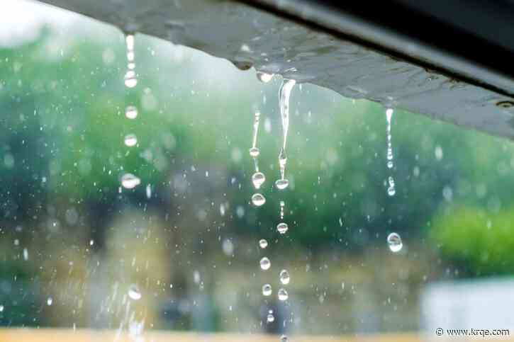 How much rain fell around New Mexico? Preliminary totals for the week