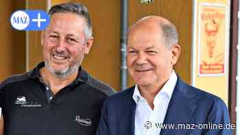 Rathenow: Hass und Hetze nach Kanzlerbesuch in Rathenow - Märkische Allgemeine Zeitung